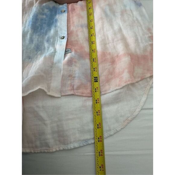 NWT Rails  Ellis Button Up in Multi Sky Tie Dye SizeS  Daybreak Lightweight, bre - Picture 7 of 15